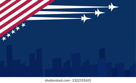 American-themed background design, can be used on Independence Day, National Day, and others