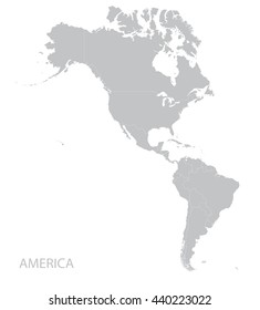 Americas map