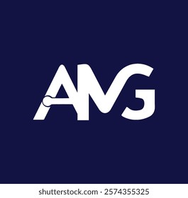 AMG Letter Initial Logo Design Template Vector Illustration
