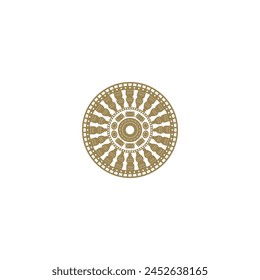 Diseño de logotipo o icono Amhara Shield