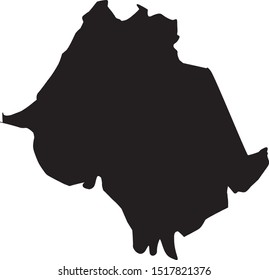 amherst county map in state of Virginia
