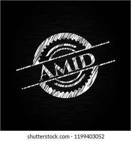 Amid chalk emblem