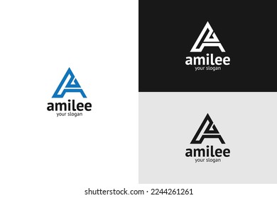 Amilee A Letter Logo. It's a perfect logo for business, company and as a brand identity.