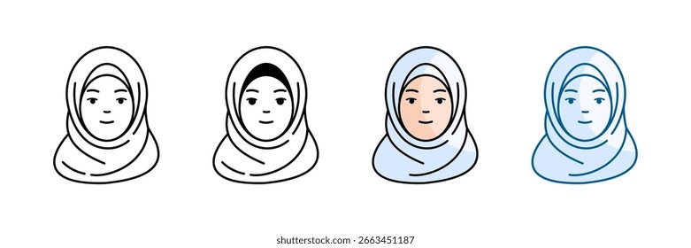 Amina Icon Set Multiple Style Collection