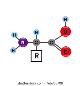 Alcohol Molecule Structure Vector Icon Stock Vector (Royalty Free ...