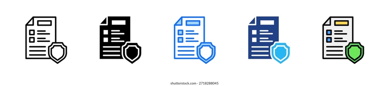 Aml Compliance Icon Set Multiple Style Collection