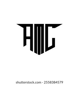 AML letter logo design with white background in illustrator, vector logo modern alphabet font overlap style, calligraphy designs for logo, Poster, Invitation, etc.