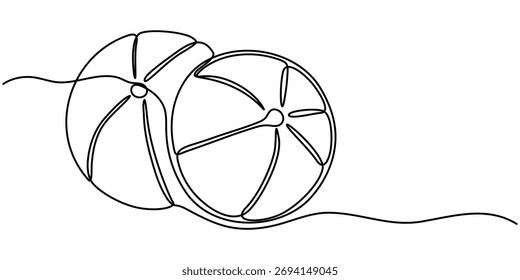 Amla desenho contínuo de uma linha, desenho de contorno minimalista único desenho de frutas amla ilustração. 