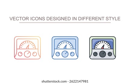 Ammersymbol-Design mit weißem Hintergrund - Stockgrafik