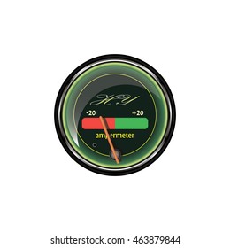 Ammeter for vehicle