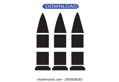 ammo icon or logo isolated sign symbol vector illustration - high quality black style vector icons.
