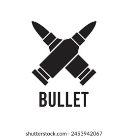 ammo icon vector template illustration logo design
