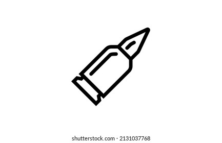 Ammo Vector Icon Simple Perfect Pixel Stock Vector (Royalty Free ...