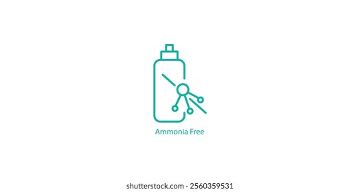 Ammonia Free Badge – Safe and Gentle Vector Design