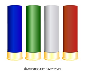 Ammunition for hunting rifles - shotshells