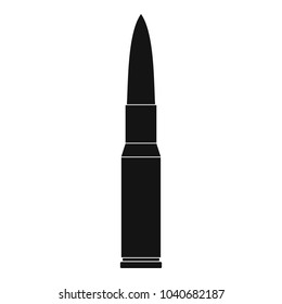 Ammunition icon. Simple illustration of ammunition vector icon for web