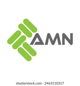 AMN letter logo vector design, AMN simple and modern logo. AMN luxurious alphabet design