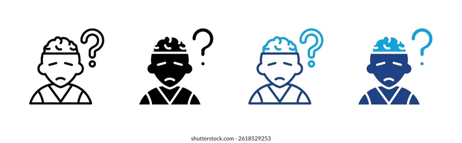 Amnesia Icon Element For Design
