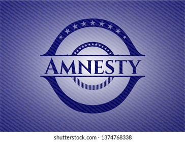 Amnesty with jean texture