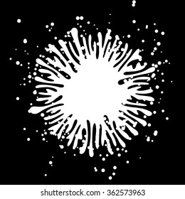 Amoeba Form for Design Project - vector illustration