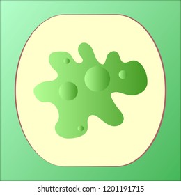 Amoeba icon vector design