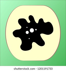 Amoeba icon vector design