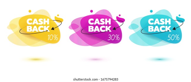 Amoeba liquid design. Dynamical colored forms of amoeba. Modern banner template for logo, flyer, presentation design. Yellow, red, blue colors