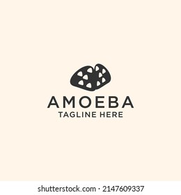 Amoeba Logo Icon Design Vector 