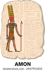 Amon, or Amen, Egyptian deity revered as king of the gods.