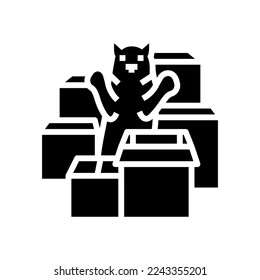 among preposition english glyph icon vector. among preposition english sign. isolated symbol illustration