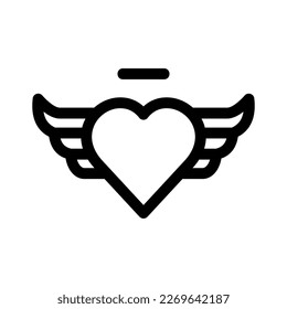 amor icon or logo isolated sign symbol vector illustration - high quality black style vector icons