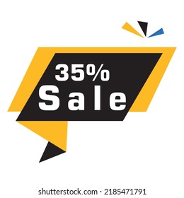 amount % percentage of total sales beautiful vector illustration box design on white background with fantastic font and white color