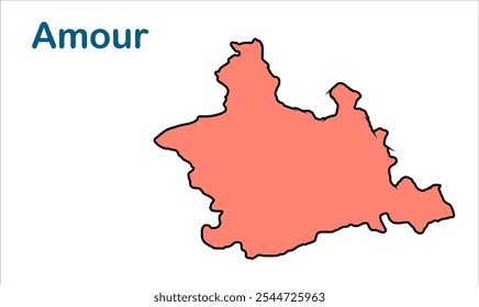 Amour subdivision map, Purnia District, Bihar State, Republic of India, Government of Bihar, Indian territory, Eastern India, politics, village, tourism