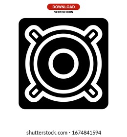 amp icon or logo isolated sign symbol vector illustration - high quality black style vector icons

