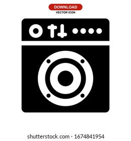amp icon or logo isolated sign symbol vector illustration - high quality black style vector icons
