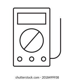 Ampere-Zähler-Symbol, das leicht zu ändern oder zu bearbeiten ist 