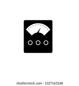 Ampere meter, voltmeter icon - electric circuit, multimeter, voltage,