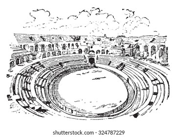 Amphitheater Park Stock Illustration 196948400  Shutterstock