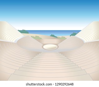 Amphitheater ruins image