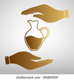 Amphora sign Golden Effect.