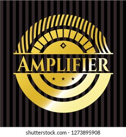 Amplifier gold emblem