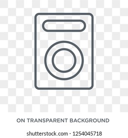 Amplifier icon. Amplifier design concept from Music collection. Simple element vector illustration on transparent background.