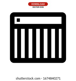 amplifier icon or logo isolated sign symbol vector illustration - high quality black style vector icons
