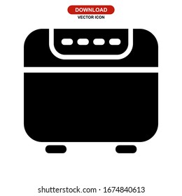 amplifier icon or logo isolated sign symbol vector illustration - high quality black style vector icons
