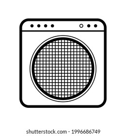 Amplifier Icon on White Background. vector illustration