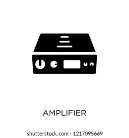 Amplifier icon. Amplifier symbol design from Music collection. Simple element vector illustration on white background.