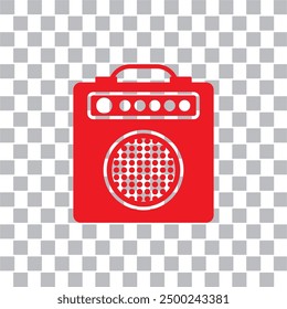 amplifier icon , tuner icon vector