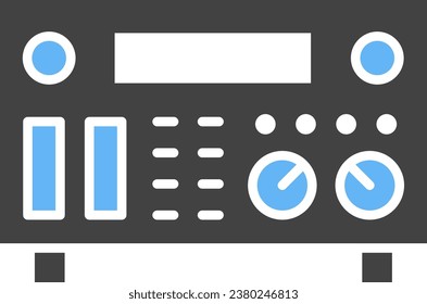 Amplifier icon vector image. Suitable for mobile application web application and print media.