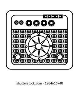 amplifier isolated icon