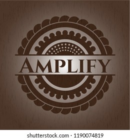 Amplify wood emblem